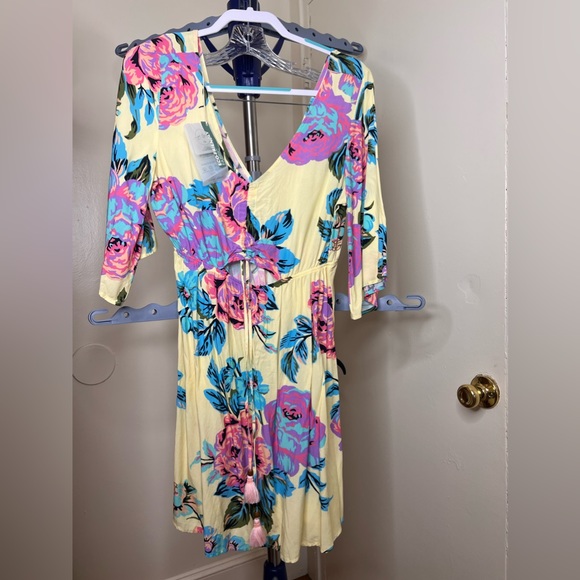 MAAJI FLORAL SUMMER-BEACH DRESS - Picture 2 of 8